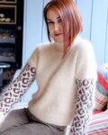 Tumblr Fluffy sweater, Angora sweater, Fuzzy mohair sweater